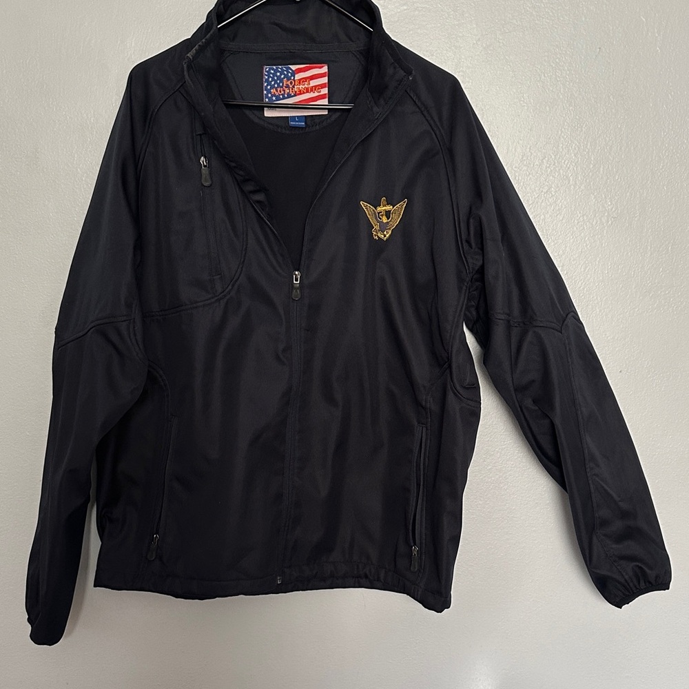 Black Military Field Jacket